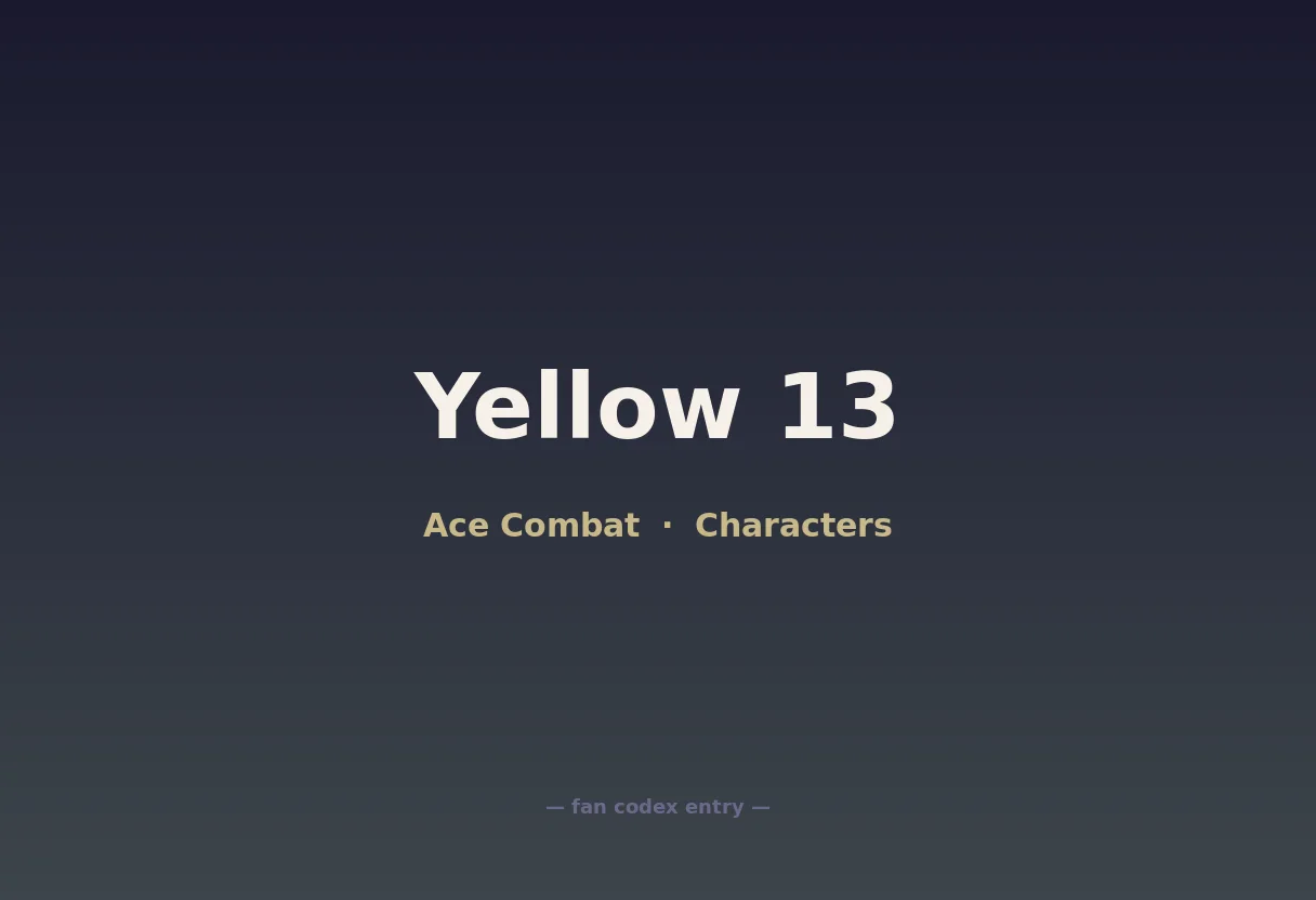 Yellow 13