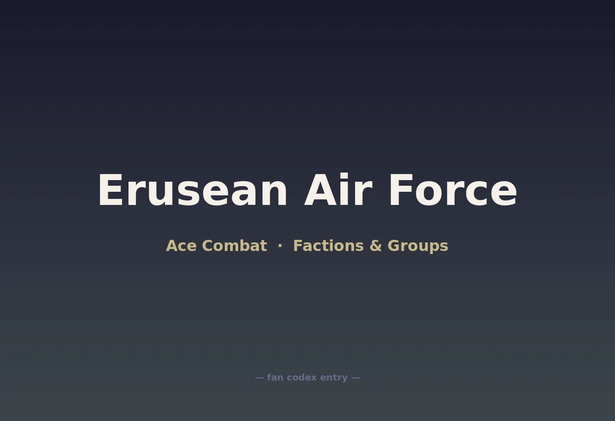 Erusean Air Force
