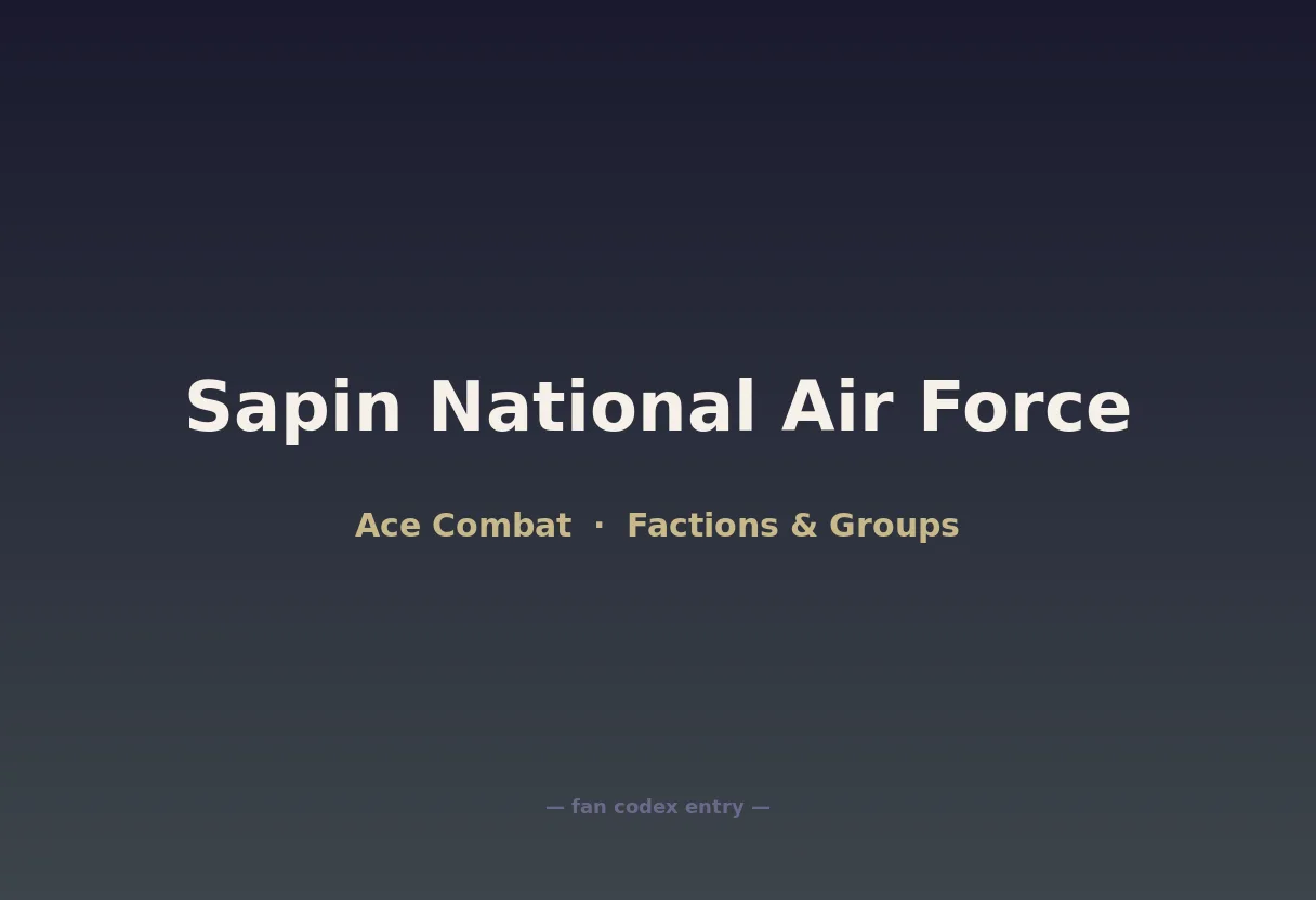 Sapin National Air Force
