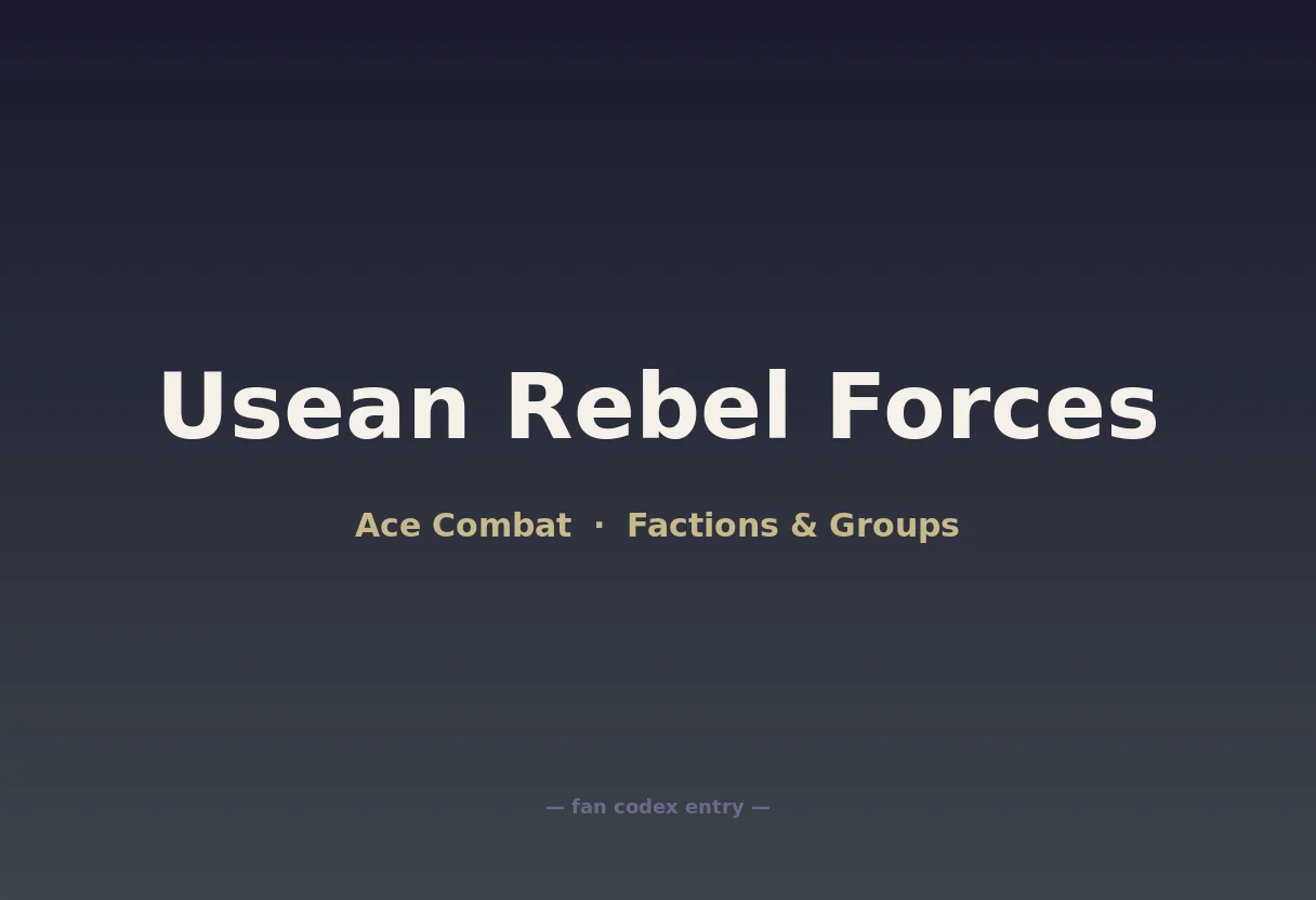 Usean Rebel Forces