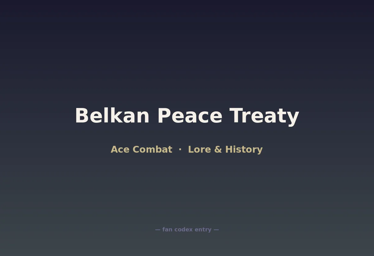 Belkan Peace Treaty