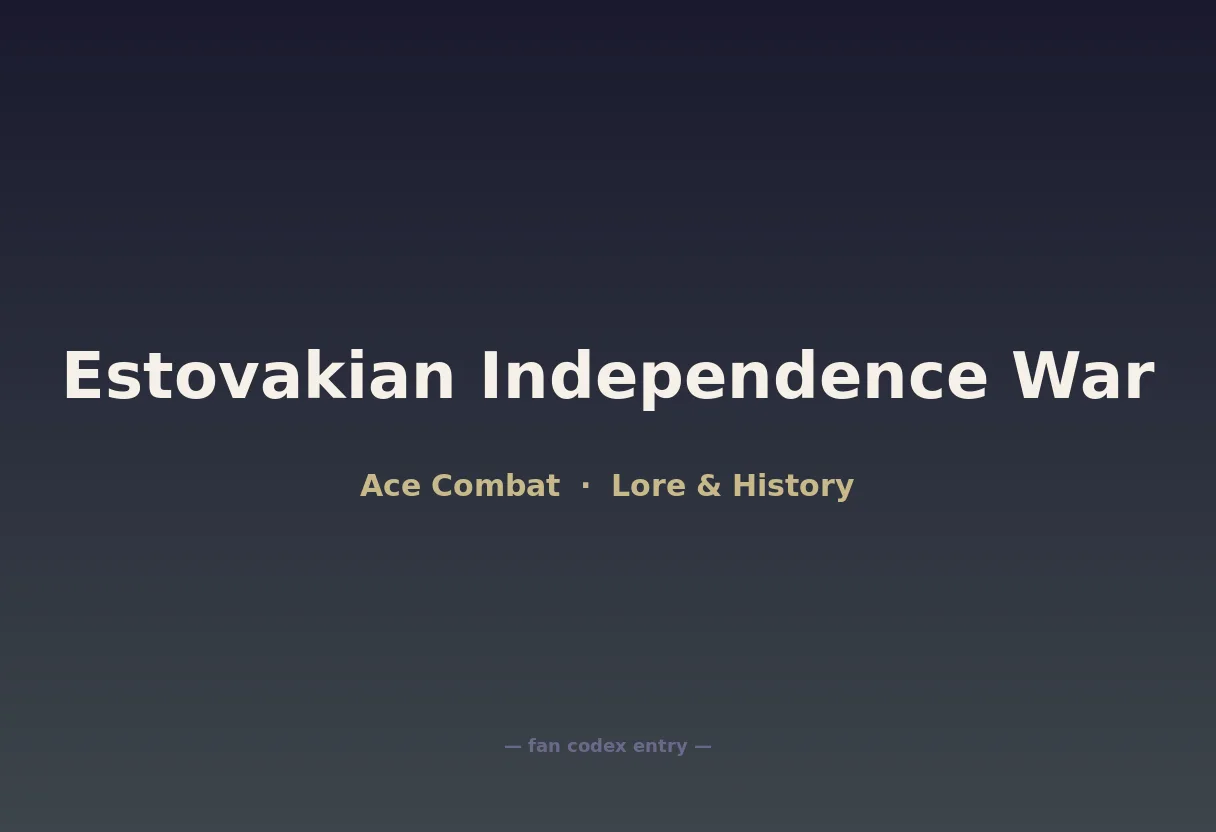 Estovakian Independence War