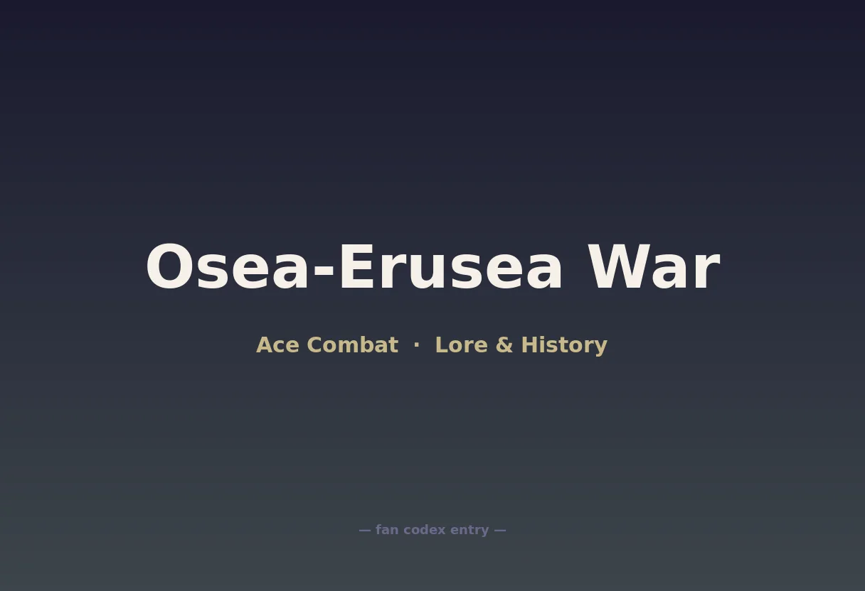 Osea-Erusea War