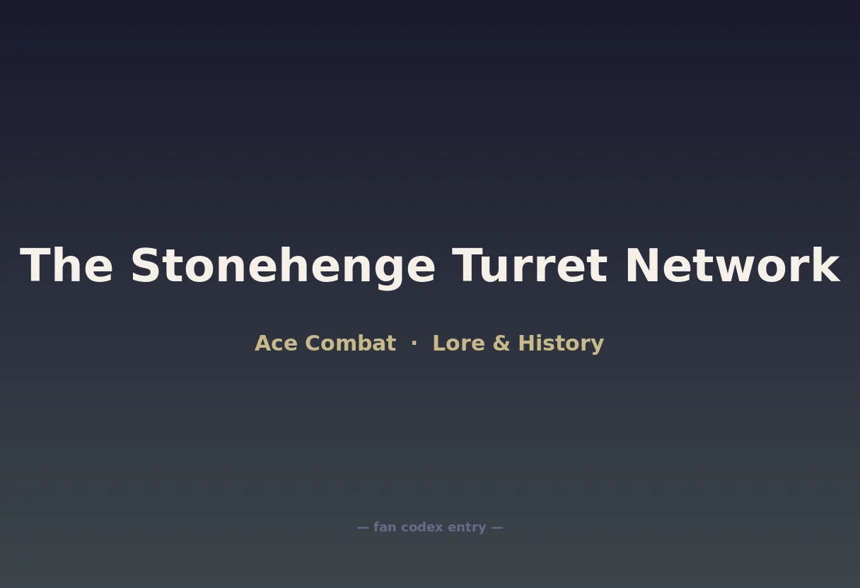 The Stonehenge Turret Network