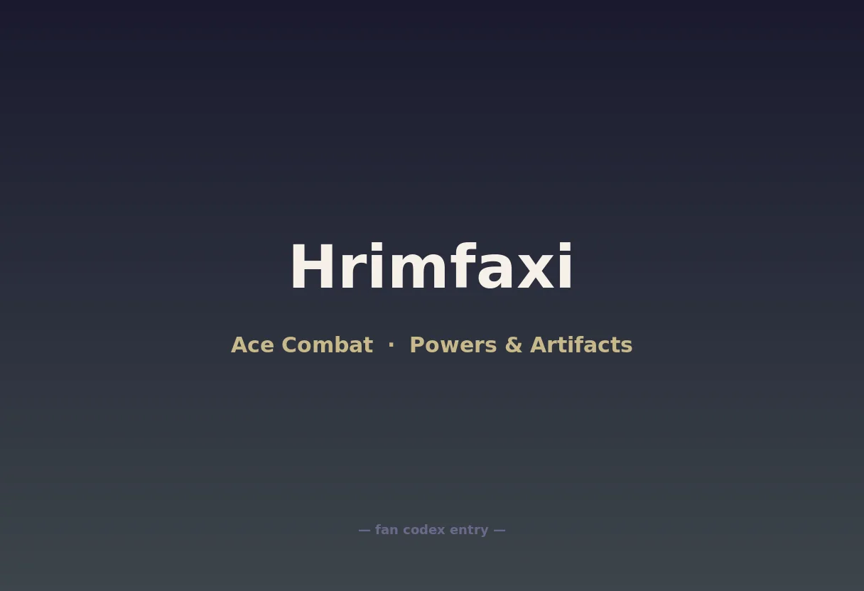 Hrimfaxi