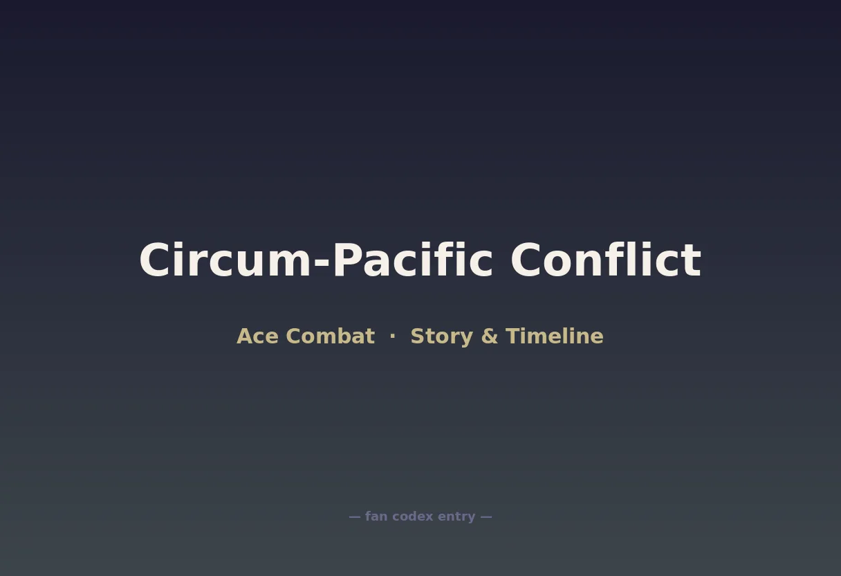 Circum-Pacific Conflict
