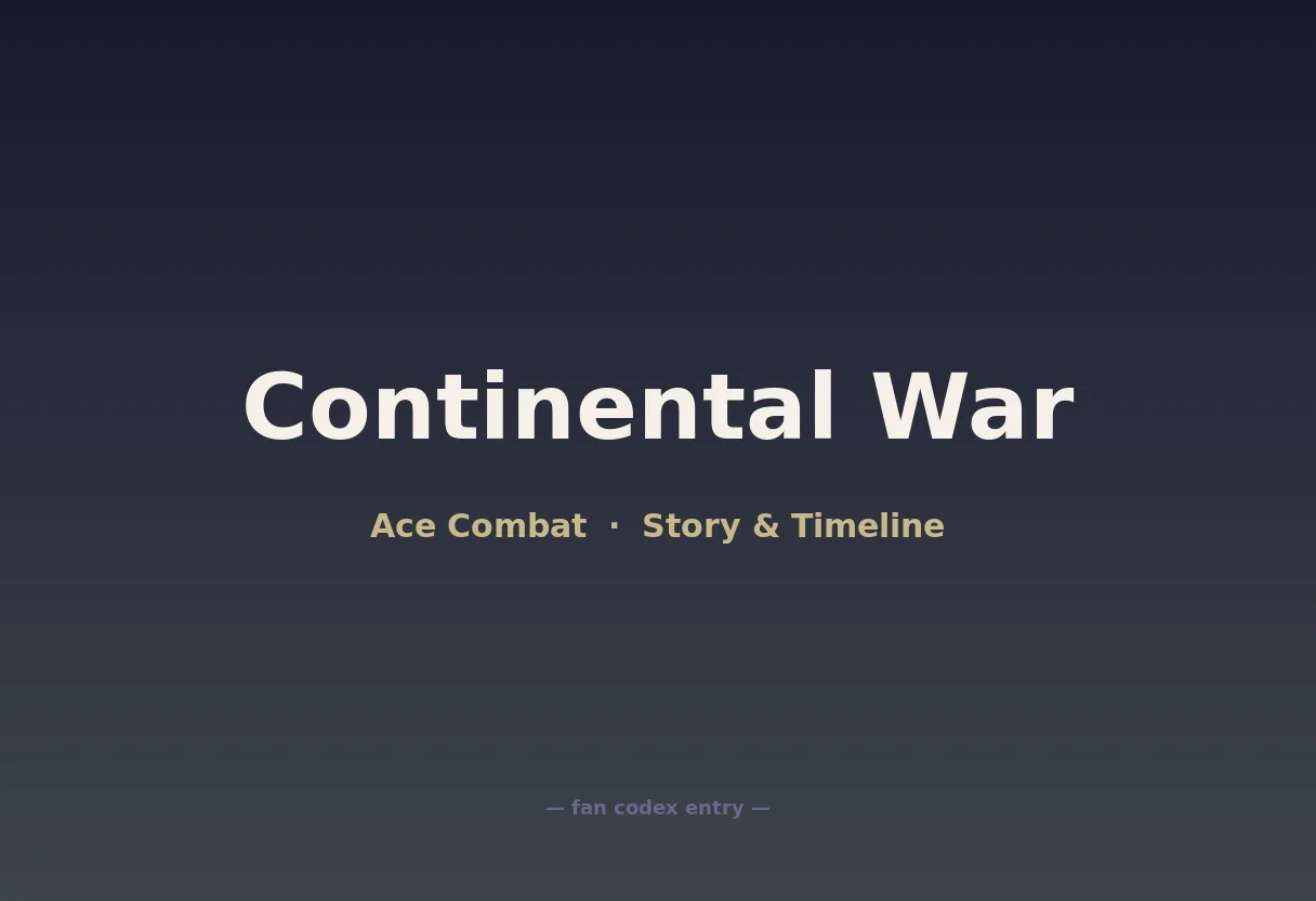 Continental War
