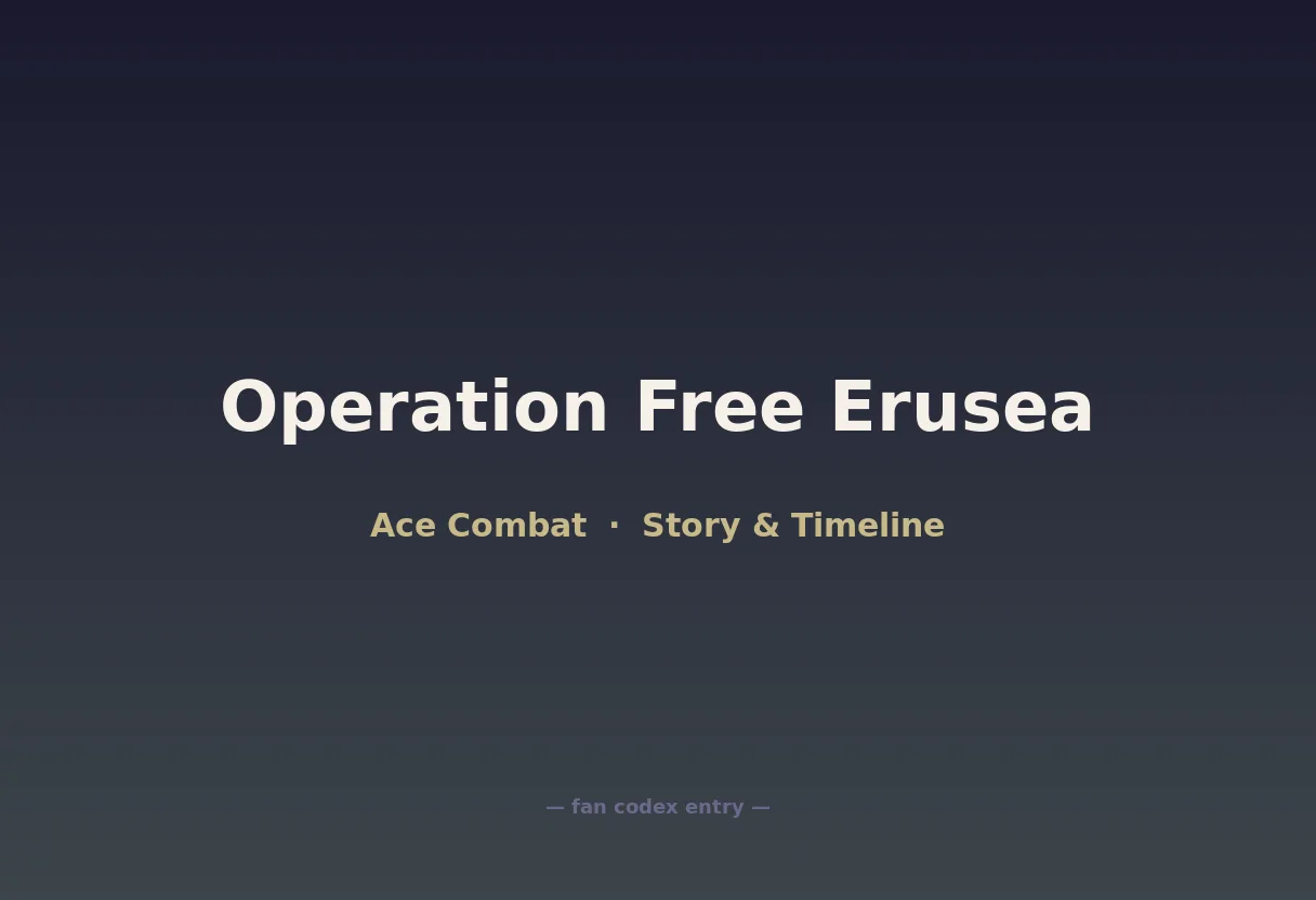 Operation Free Erusea