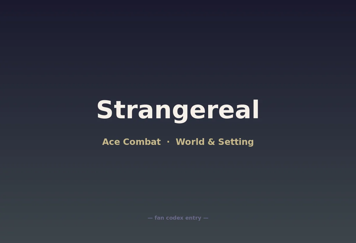 Strangereal